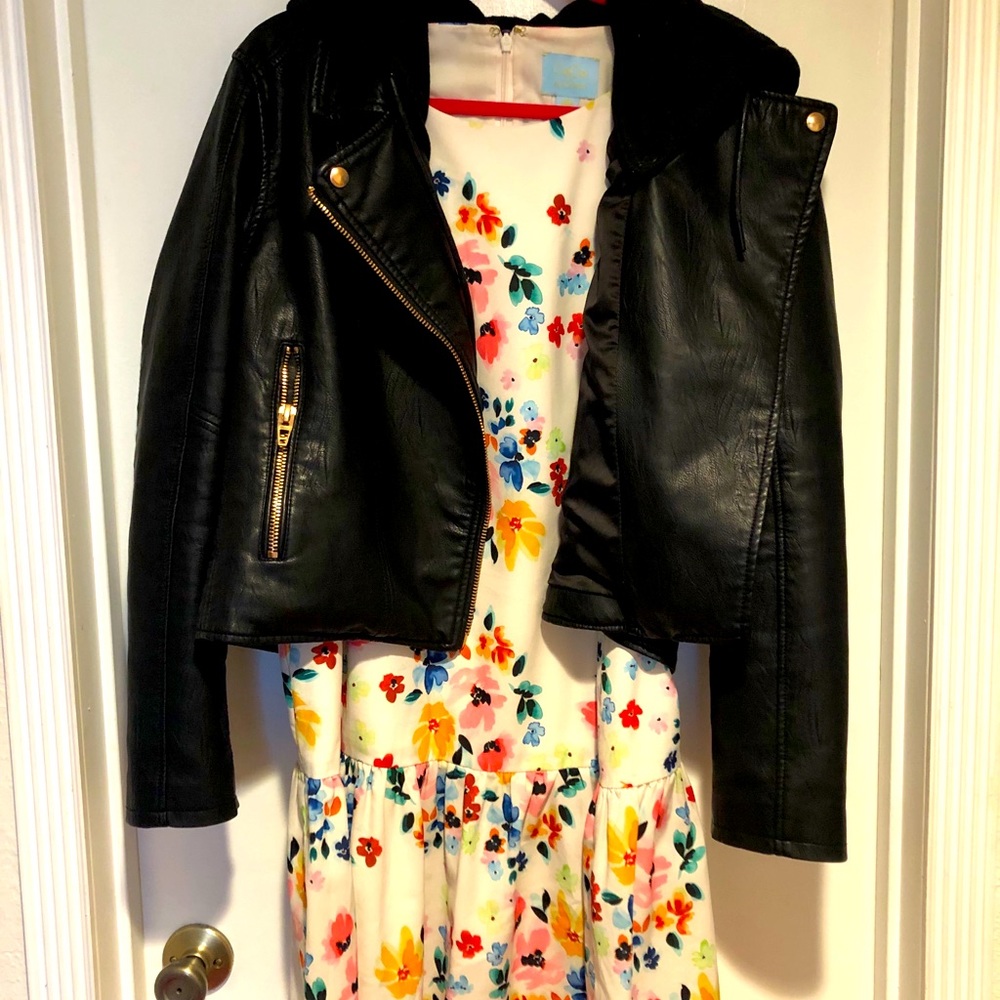 CeCe Drop Waist Ruffle dress